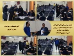 بازدید نماینده نظارت و ارزیابی دانشگاه فنی و حرفه ای از آموزشکده فنی و حرفه ای دختران کازرون  2
