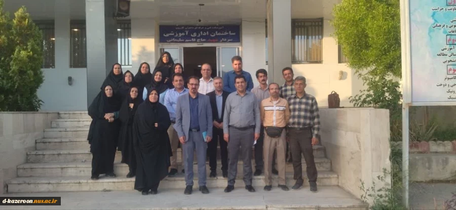 بازدید سرپرست محترم  دانشگاه ملی مهارت استان فارس و هیأت همراه از آموزشکده ملی مهارت مرکز دختران کازرون  6