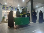 مراسم استقبال از خادمان بارگاه رضوی و پرچم مطهر حرم امام رضا (ع) 4